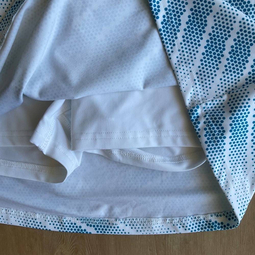 Tommy Armour Dri Logic Golf Tennis PickleBall Skort Blue White Size M - Picture 10 of 11